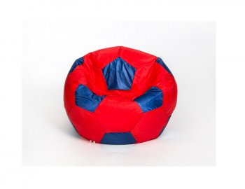 Кресло-мешок Мяч малый красно-синее в Муравленко - muravlenko.mebel-74.com | фото