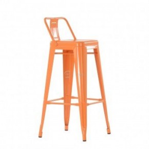 Барный стул Barneo N-242 Tolix Style 2003 Оранжевый в Муравленко - muravlenko.mebel-74.com | фото