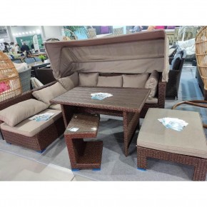 Комплект мебели с диваном AFM-320B-T320 Brown в Муравленко - muravlenko.mebel-74.com | фото
