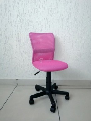 Кресло Barneo K-401 детское (розовая ткань/сетка) в Муравленко - muravlenko.mebel-74.com | фото