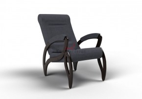 Кресло для отдыха Зельден 20-Т-ГР (ткань/венге) ГРАФИТ в Муравленко - muravlenko.mebel-74.com | фото