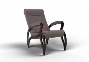Кресло для отдыха Зельден 20-Т-ГР (ткань/венге) ГРАФИТ в Муравленко - muravlenko.mebel-74.com | фото