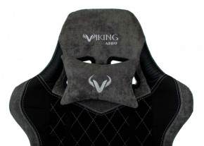 Кресло игровое Бюрократ VIKING 7 KNIGHT B FABRIC черный в Муравленко - muravlenko.mebel-74.com | фото