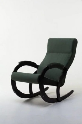 Кресло-качалка КОРСИКА 34-Т-AG (зеленый) в Муравленко - muravlenko.mebel-74.com | фото