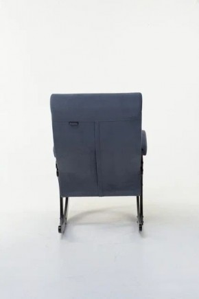 Кресло-качалка КОРСИКА 34-Т-AN (темно-синий) в Муравленко - muravlenko.mebel-74.com | фото