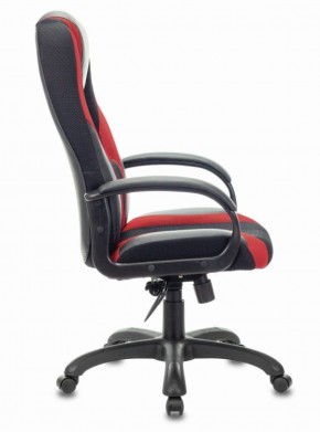 Кресло компьютерное BRABIX PREMIUM "Rapid GM-102" (экокожа/ткань, черное/красное) 532107 в Муравленко - muravlenko.mebel-74.com | фото