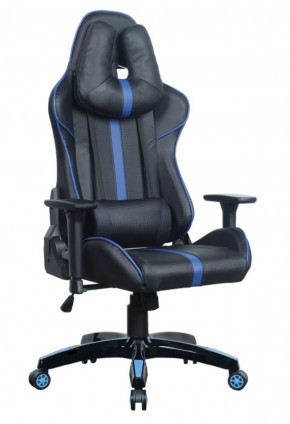 Кресло компьютерное BRABIX "GT Carbon GM-120" (черное/синее) 531930 в Муравленко - muravlenko.mebel-74.com | фото