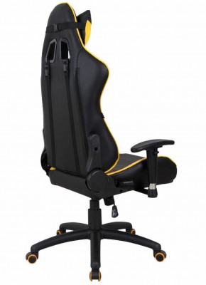 Кресло компьютерное BRABIX "GT Master GM-110" (черное/желтое) 531927 в Муравленко - muravlenko.mebel-74.com | фото