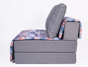 Кресло-кровать бескаркасное Харви (серый-сноу деним) в Муравленко - muravlenko.mebel-74.com | фото