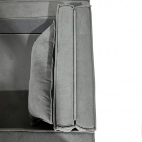 Кресло-кровать Принц КК1-ВСе (велюр серый) в Муравленко - muravlenko.mebel-74.com | фото