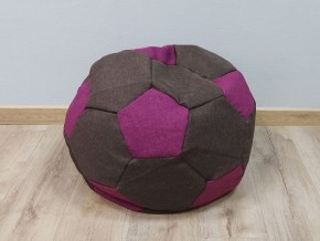 Кресло-мешок Мяч S (Savana Chocolate-Savana Berry) в Муравленко - muravlenko.mebel-74.com | фото