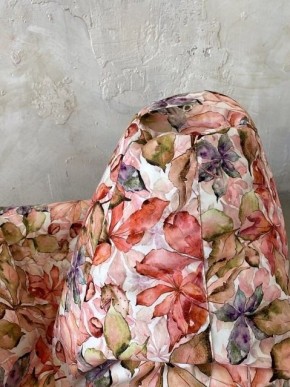 Кресло-мешок Цветы L в Муравленко - muravlenko.mebel-74.com | фото