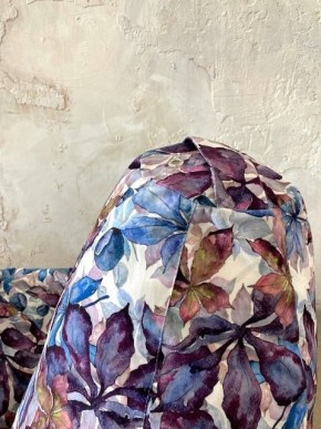 Кресло-мешок Цветы XL в Муравленко - muravlenko.mebel-74.com | фото