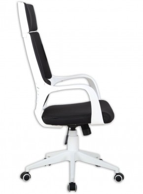 Кресло офисное BRABIX PREMIUM "Prime EX-515" (пластик белый, ткань, черное) 531812 в Муравленко - muravlenko.mebel-74.com | фото