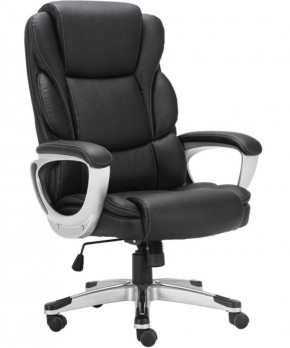 Кресло офисное BRABIX PREMIUM "Rest EX-555" (пружинный блок, экокожа, черное) 531938 в Муравленко - muravlenko.mebel-74.com | фото
