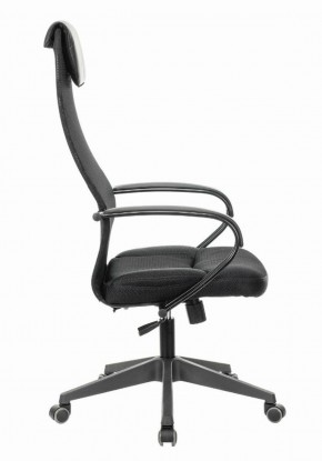 Кресло офисное BRABIX PREMIUM "Stalker EX-608 PL" (ткань-сетка/кожзам, черное) 532090 в Муравленко - muravlenko.mebel-74.com | фото