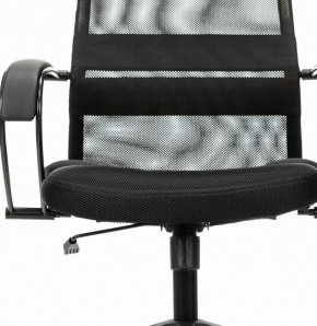 Кресло офисное BRABIX PREMIUM "Stalker EX-608 PL" (ткань-сетка/кожзам, черное) 532090 в Муравленко - muravlenko.mebel-74.com | фото
