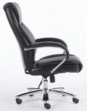 Кресло офисное BRABIX "Advance EX-575" (хром/экокожа/черное) 531825 в Муравленко - muravlenko.mebel-74.com | фото
