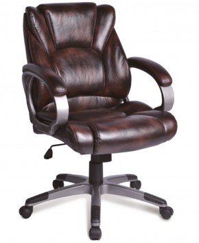 Кресло офисное BRABIX "Eldorado EX-504" (коричневое) 530875 в Муравленко - muravlenko.mebel-74.com | фото