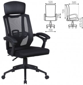 Кресло офисное BRABIX "Nexus ER-401" (черное) 531835 в Муравленко - muravlenko.mebel-74.com | фото