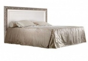 Кровать 2-х спальная (1,8 м) Тиффани штрих-лак/серебро с подъемным механизмом (ТФКР180-1[3]) в Муравленко - muravlenko.mebel-74.com | фото