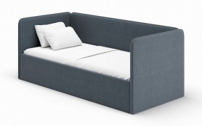 Кровать-диван Leonardo 160*70 (Серый) + боковина в Муравленко - muravlenko.mebel-74.com | фото