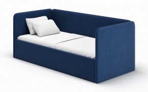 Кровать-диван Leonardo 160*70 (Синий) + боковина в Муравленко - muravlenko.mebel-74.com | фото