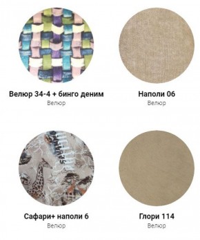 Кровать Эко 1400 (ткань 1 кат) в Муравленко - muravlenko.mebel-74.com | фото