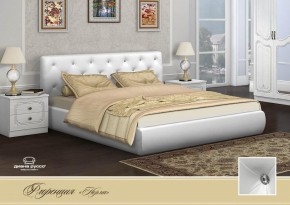 Кровать Флоренция 1600 (серия Норма) + основание + опоры в Муравленко - muravlenko.mebel-74.com | фото