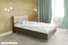 Кровать КР-2011 с мягким изголовьем в Муравленко - muravlenko.mebel-74.com | фото
