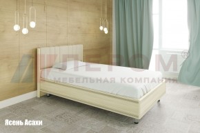 Кровать КР-2012 с мягким изголовьем в Муравленко - muravlenko.mebel-74.com | фото