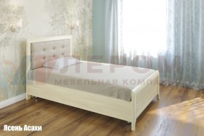 Кровать КР-2032 с мягким изголовьем в Муравленко - muravlenko.mebel-74.com | фото