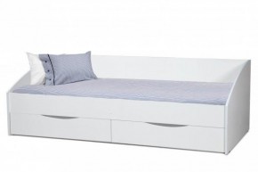 Кровать одинарная "Фея - 3" симметричная New (2000Х900) белая в Муравленко - muravlenko.mebel-74.com | фото