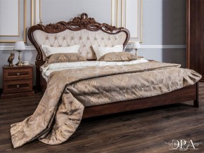 Кровать с мягким изголовьем Афина 1600 (караваджо) в Муравленко - muravlenko.mebel-74.com | фото