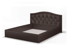 Кровать Стелла 1400*2000 + ПМ (Лесмо brown) коричневый в Муравленко - muravlenko.mebel-74.com | фото