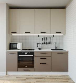 Кухонный гарнитур Латте 2200 (Стол. 38мм) в Муравленко - muravlenko.mebel-74.com | фото