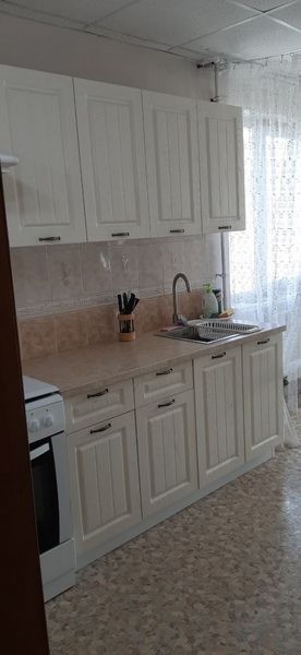 Модульная кухня Луксор серый-бирюза в Муравленко - muravlenko.mebel-74.com | фото