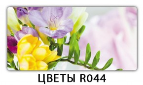Обеденный раздвижной стол Бриз с фотопечатью Орхидея R041 в Муравленко - muravlenko.mebel-74.com | фото