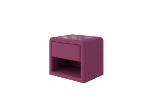 PROxSON Тумба Cube (Ткань: Рогожка Savana Berry (фиолетовый)) 52x41 в Муравленко - muravlenko.mebel-74.com | фото