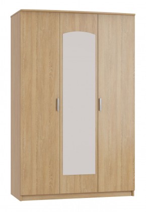 Шкаф 3-х дверный с зеркалом Шк210.1 МС Ирина в Муравленко - muravlenko.mebel-74.com | фото