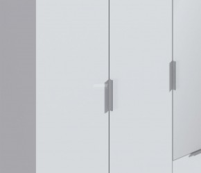 Шкаф 5-ти дверный Николь СБ-2594/1 (Белый) в Муравленко - muravlenko.mebel-74.com | фото
