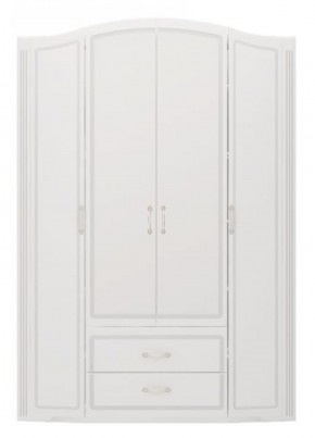 Шкаф для одежды 4-х дв.с ящиками Виктория 2  без зеркал в Муравленко - muravlenko.mebel-74.com | фото