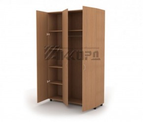 Шкаф комбинированный для одежды ШГ 84.3 (1200*620*1800) в Муравленко - muravlenko.mebel-74.com | фото