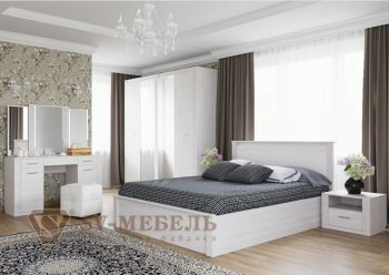 Спальный гарнитур Гамма 20 вариант 2 в Муравленко - muravlenko.mebel-74.com | фото