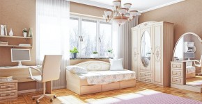 Спальня Василиса (модульная) в Муравленко - muravlenko.mebel-74.com | фото