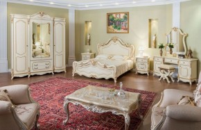 Спальный гарнитур Мона Лиза (крем) 1600 в Муравленко - muravlenko.mebel-74.com | фото