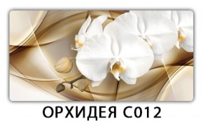 Стол раздвижной Трилогия с фотопечатью Кофе R012 в Муравленко - muravlenko.mebel-74.com | фото