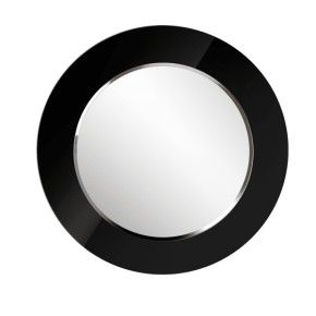 Зеркало круглое черный (РМ/02) в Муравленко - muravlenko.mebel-74.com | фото