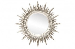 Зеркало круглое серебро (1810(1) в Муравленко - muravlenko.mebel-74.com | фото
